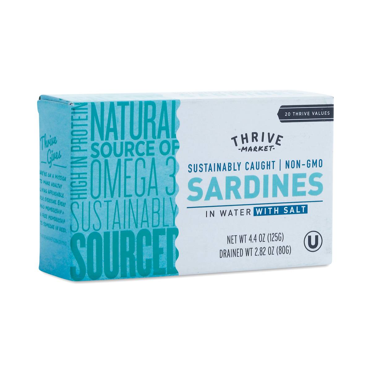 Sardines in Water with Salt Thrive Market
