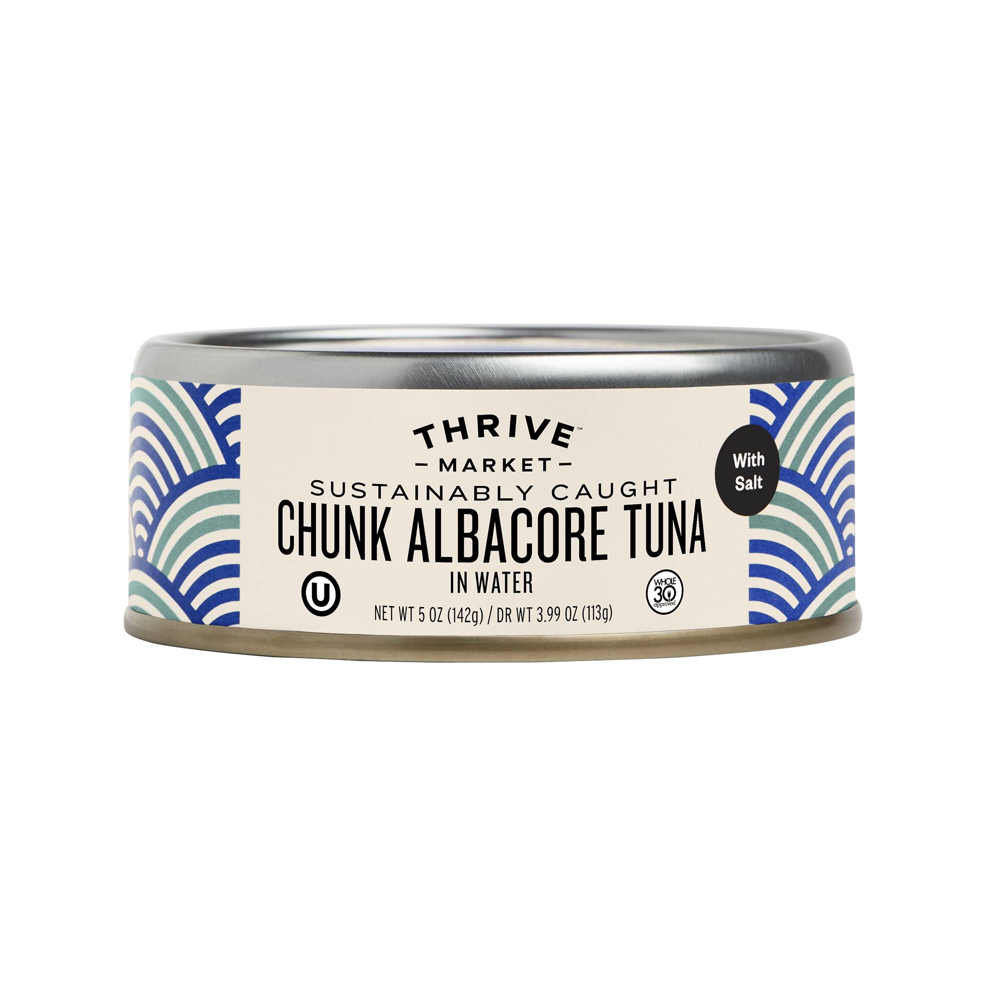 Non-GMO Chunk Albacore Tuna, With Salt