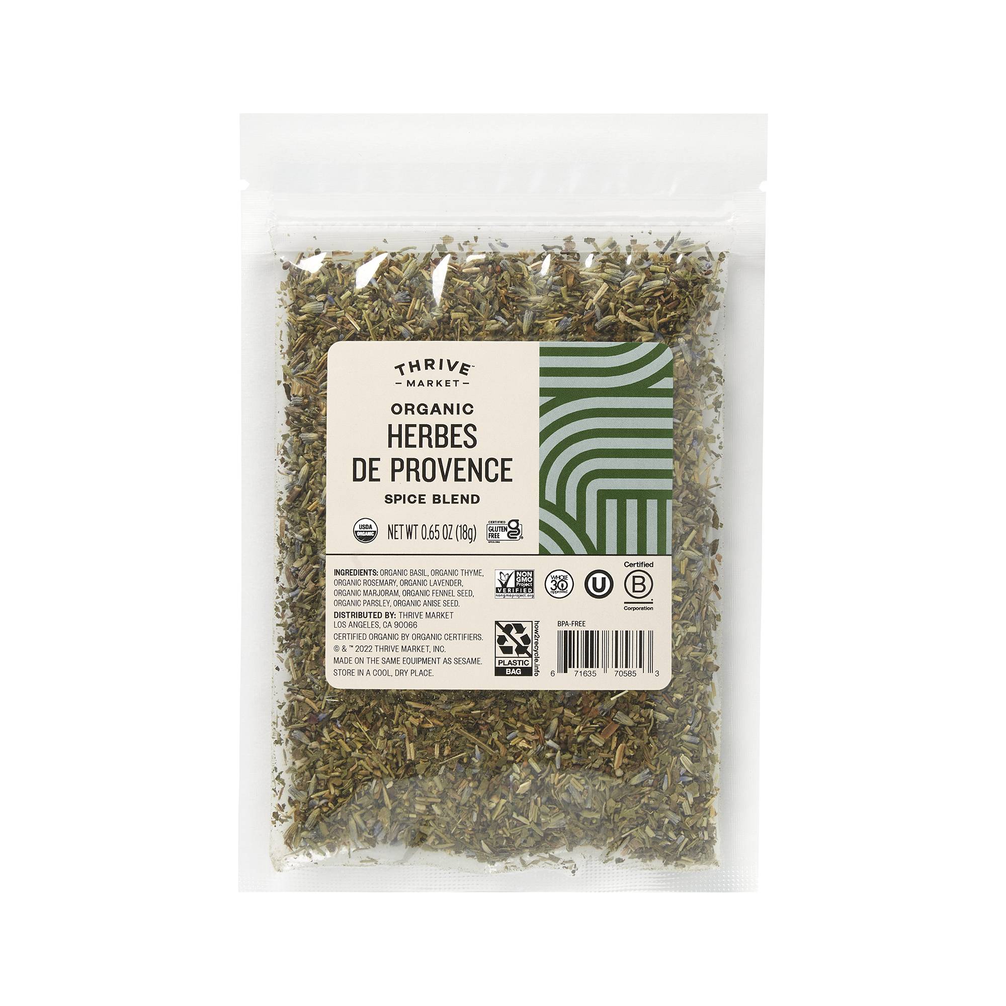Organic Herbes de Provence