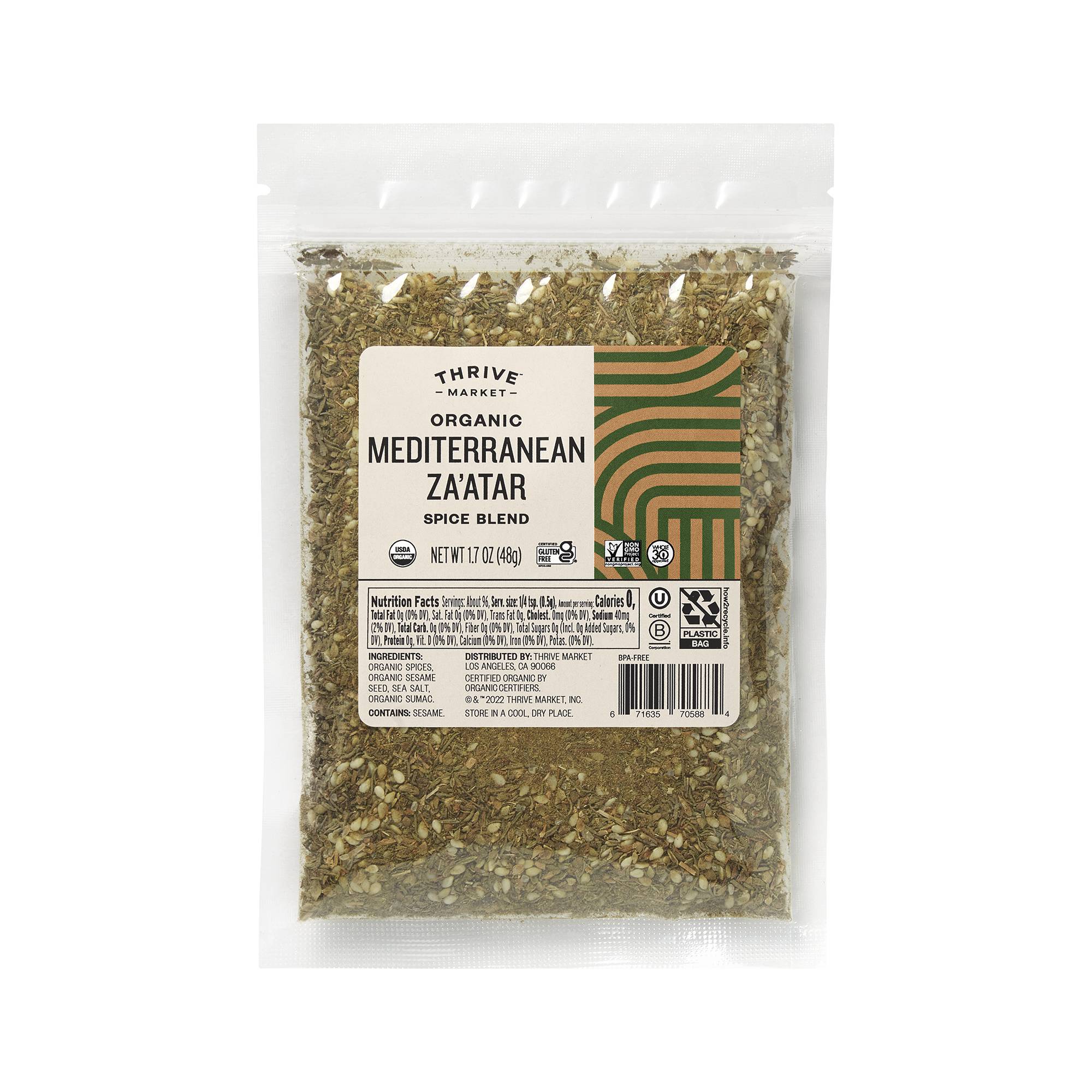 Organic Za'atar