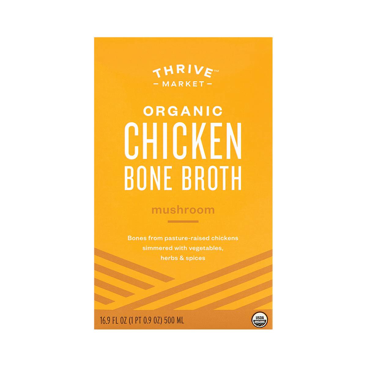 Organic Chicken Mushroom Bone Broth
