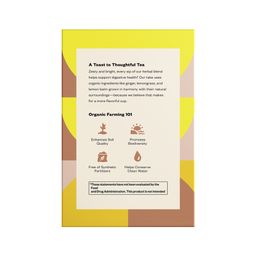 Organic Lemon Ginger Tea