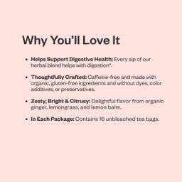 Organic Lemon Ginger Tea