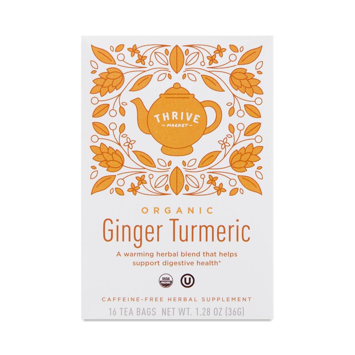 Organic Ginger Turmeric Tea