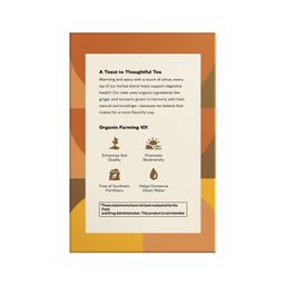 Organic Ginger Turmeric Tea
