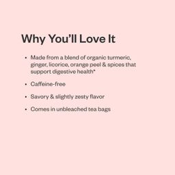 Organic Ginger Turmeric Tea