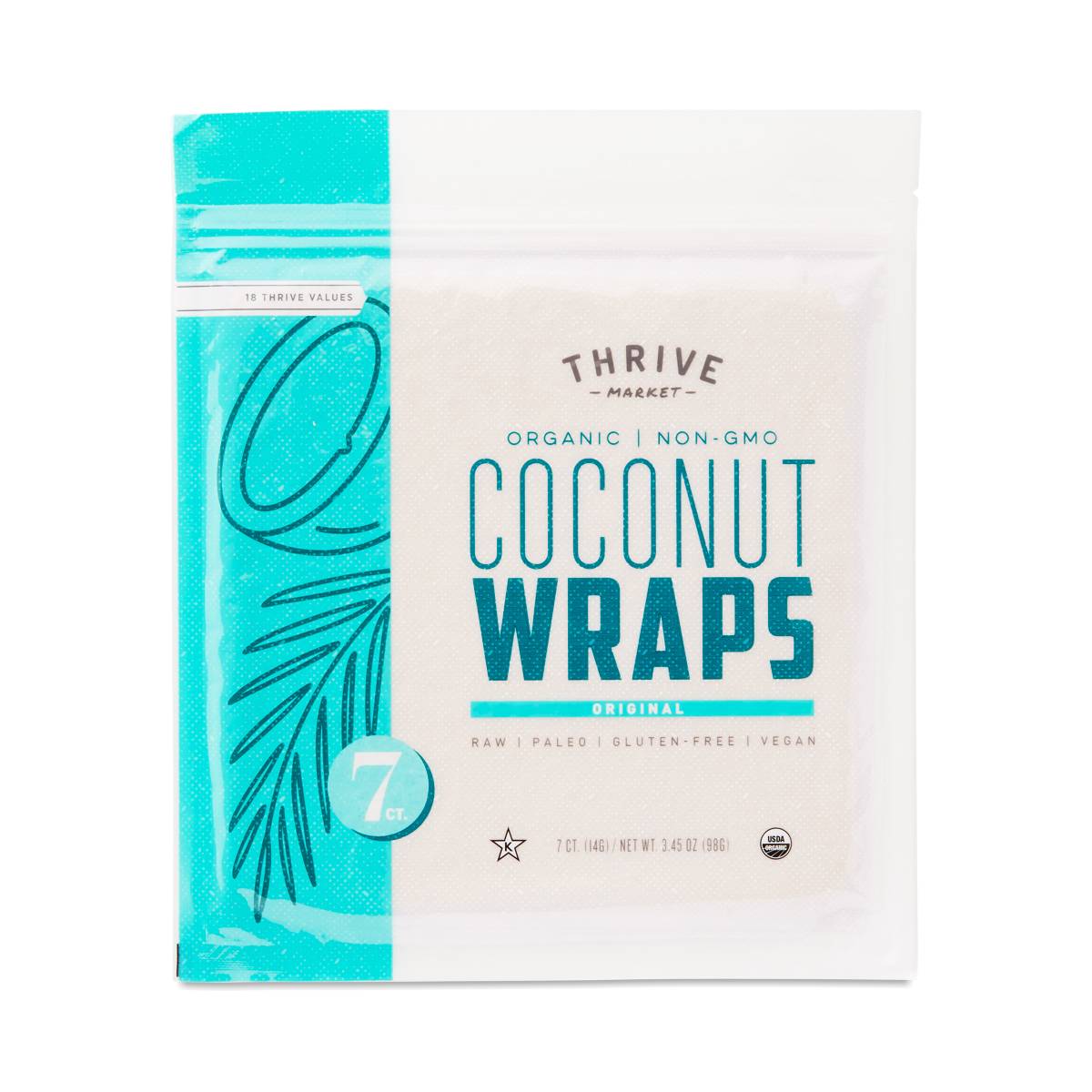  Thrive Market Organic Original Coconut Wraps