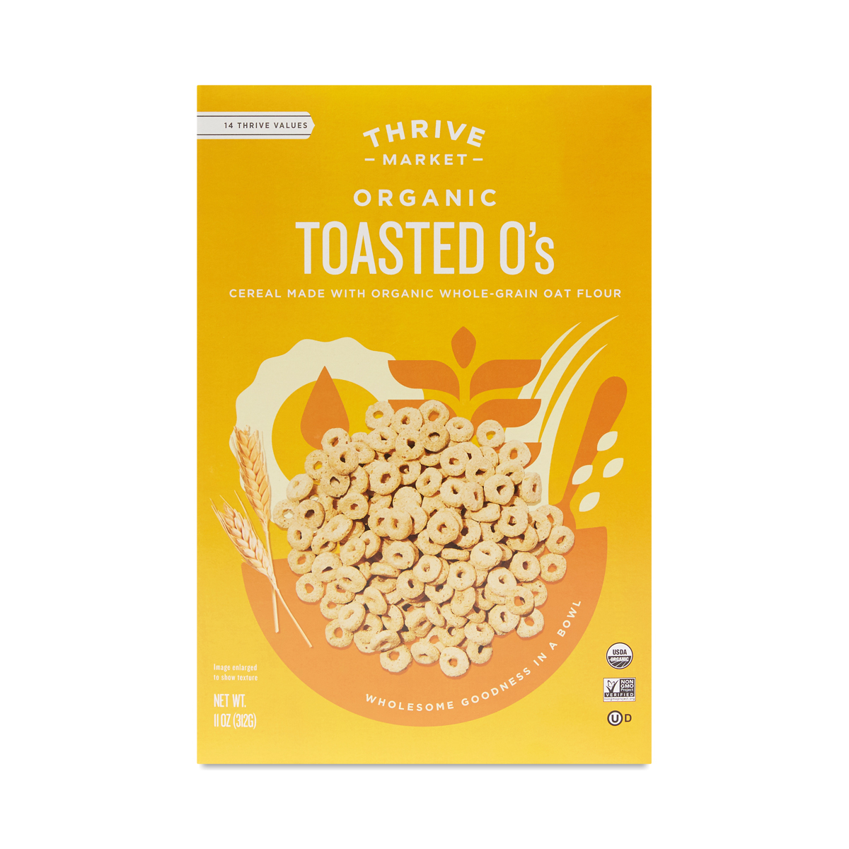 Organic Toasted Honey O's Cereal