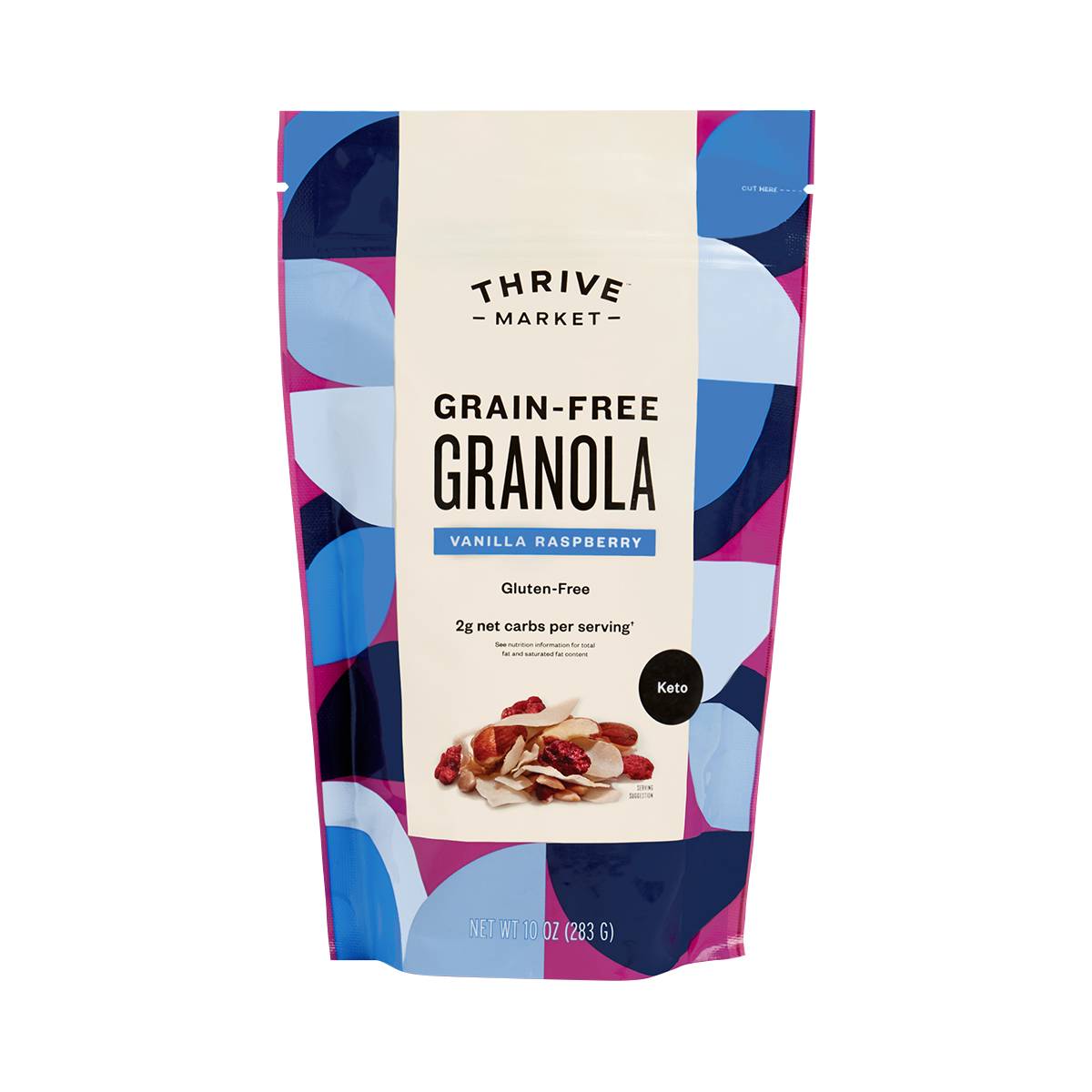 Grain-Free Granola, Vanilla Raspberry