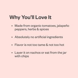 Organic Salsa, Medium