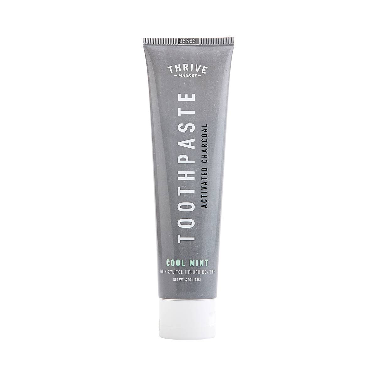 Activated Charcoal Toothpaste, Cool Mint