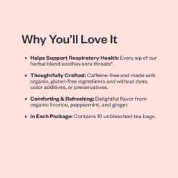 Organic Throat Soothing Tea