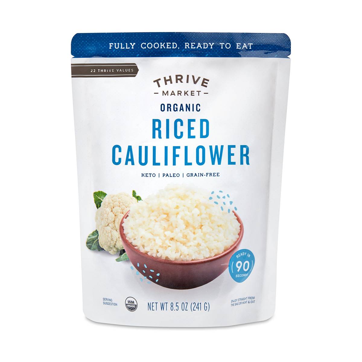 Organic riced cauliflower thrive market