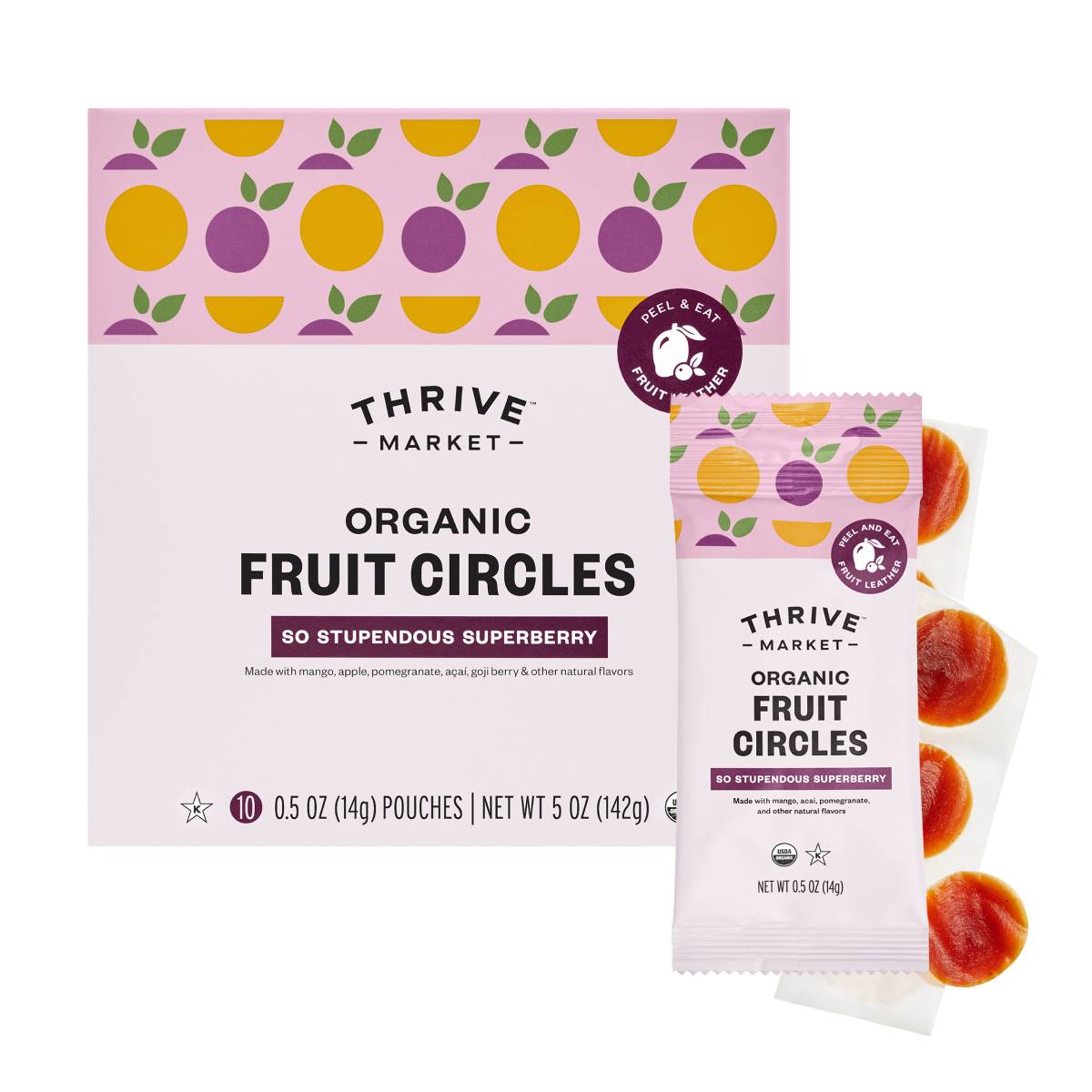 Organic Fruit Circles, So Stupendous Superberry
