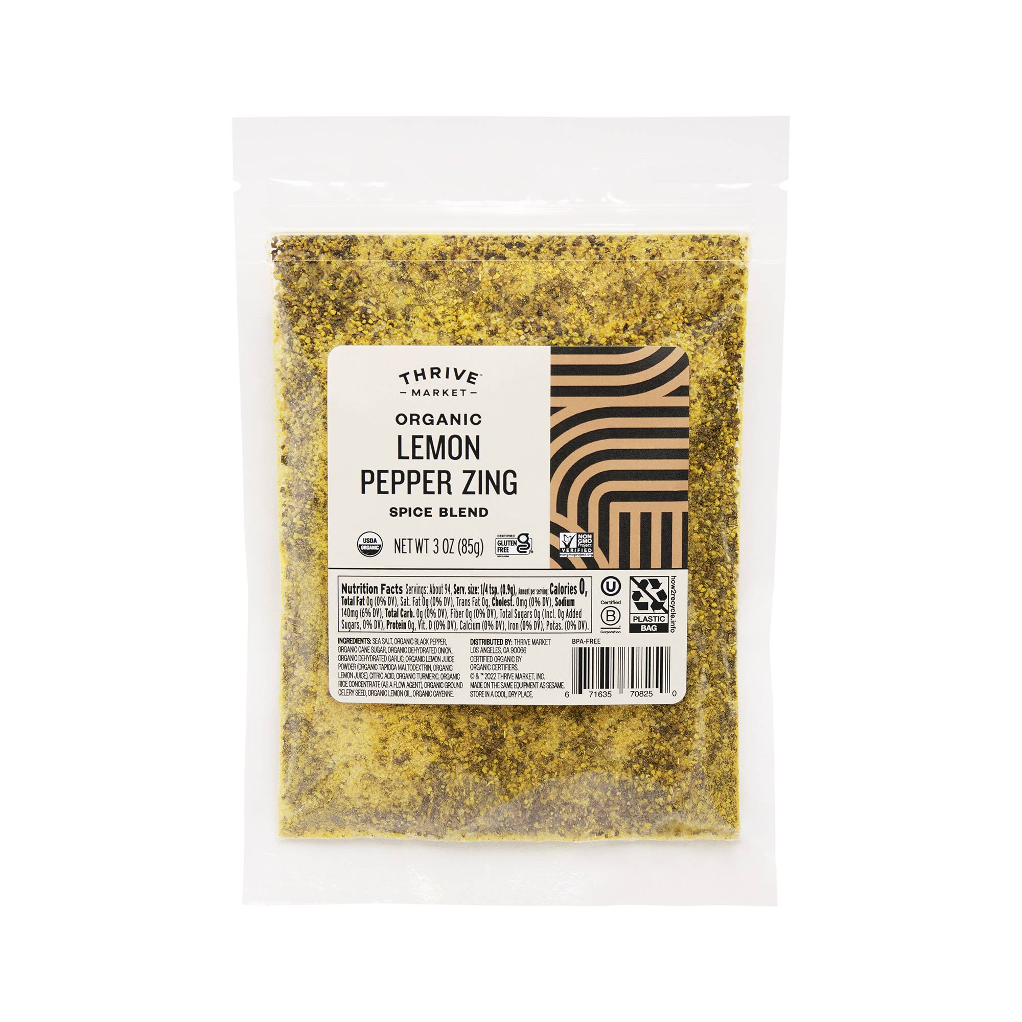 Organic Lemon Pepper Zing