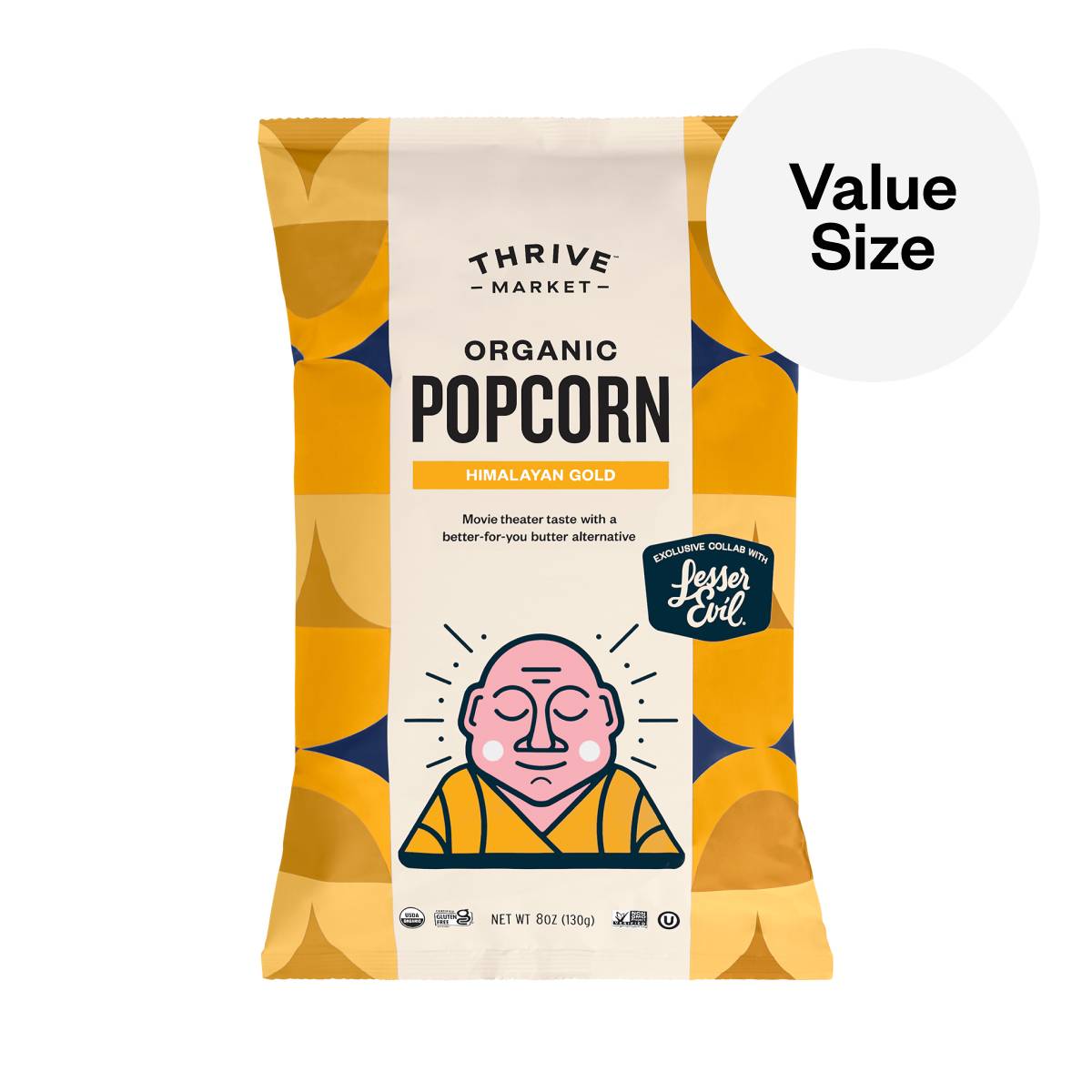 Organic Popcorn, Himalayan Gold, Value Size