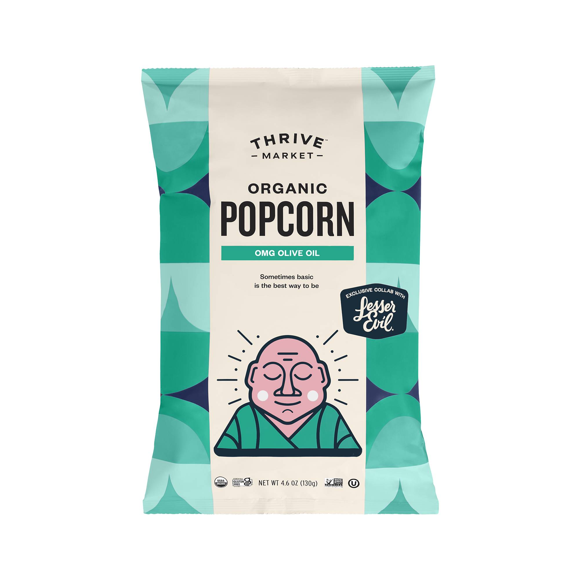 Organic Popcorn, OMG Olive Oil