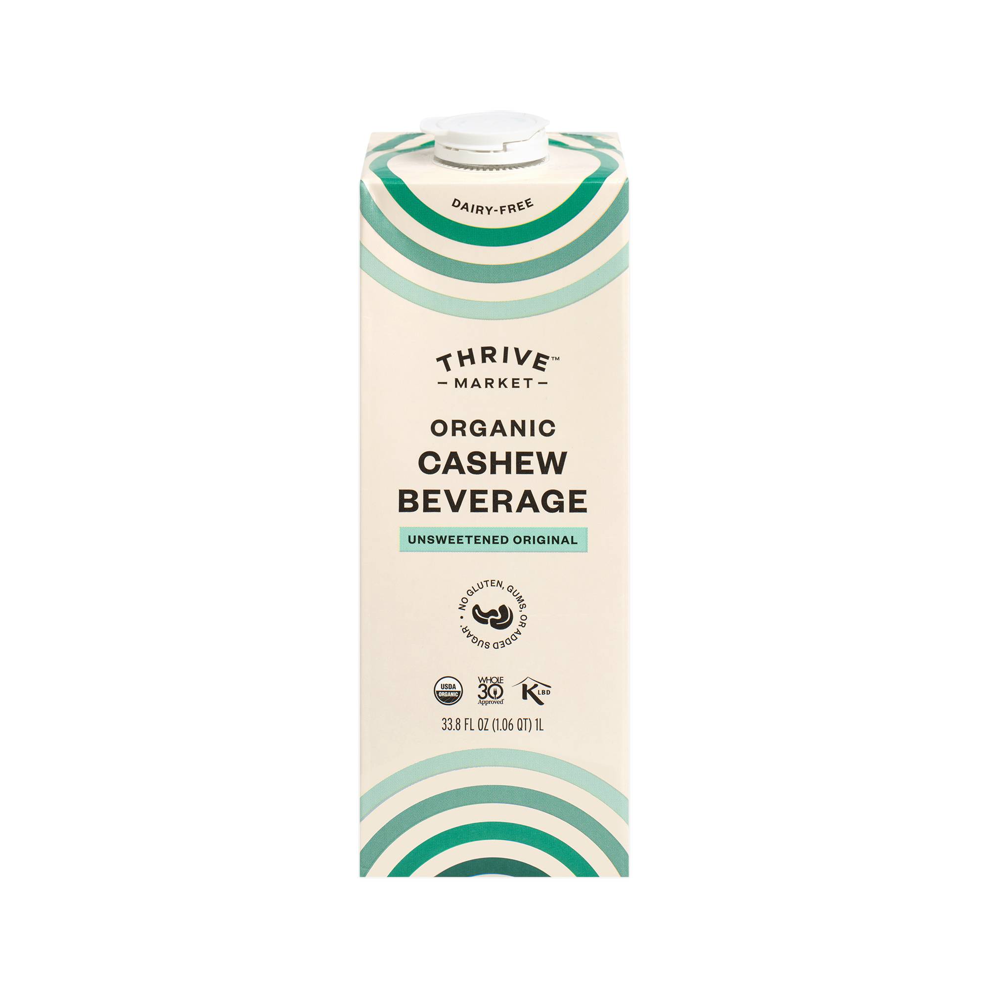 Organic Cashew Beverage, Unsweetened Original