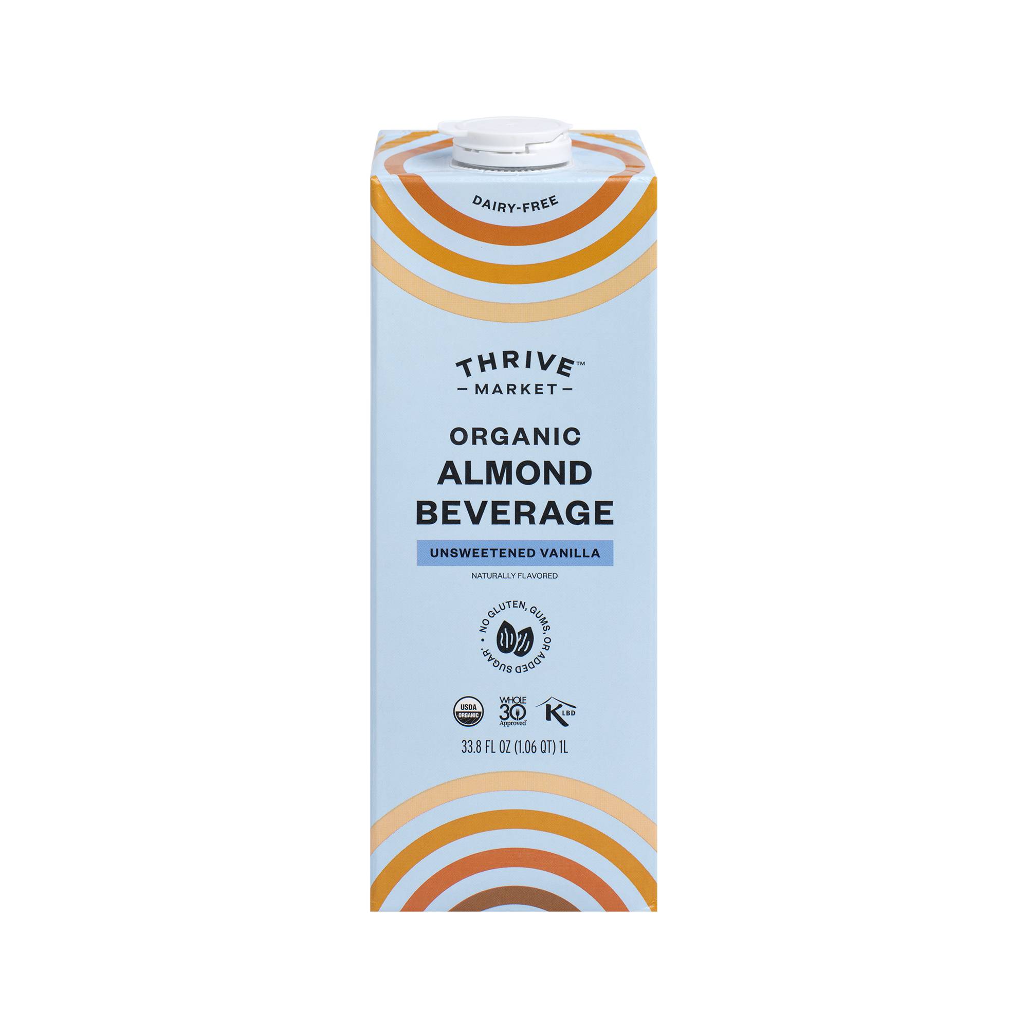 Organic Almond Beverage, Unsweetened Vanilla