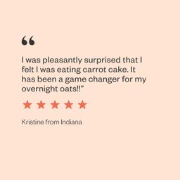 Organic Overnight Oats, Carrot Cake Delight