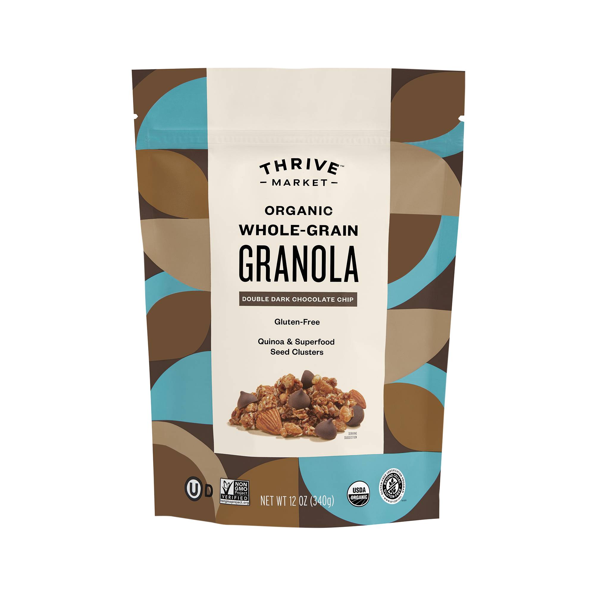 Organic Whole-Grain Granola, Double Dark Chocolate Chip