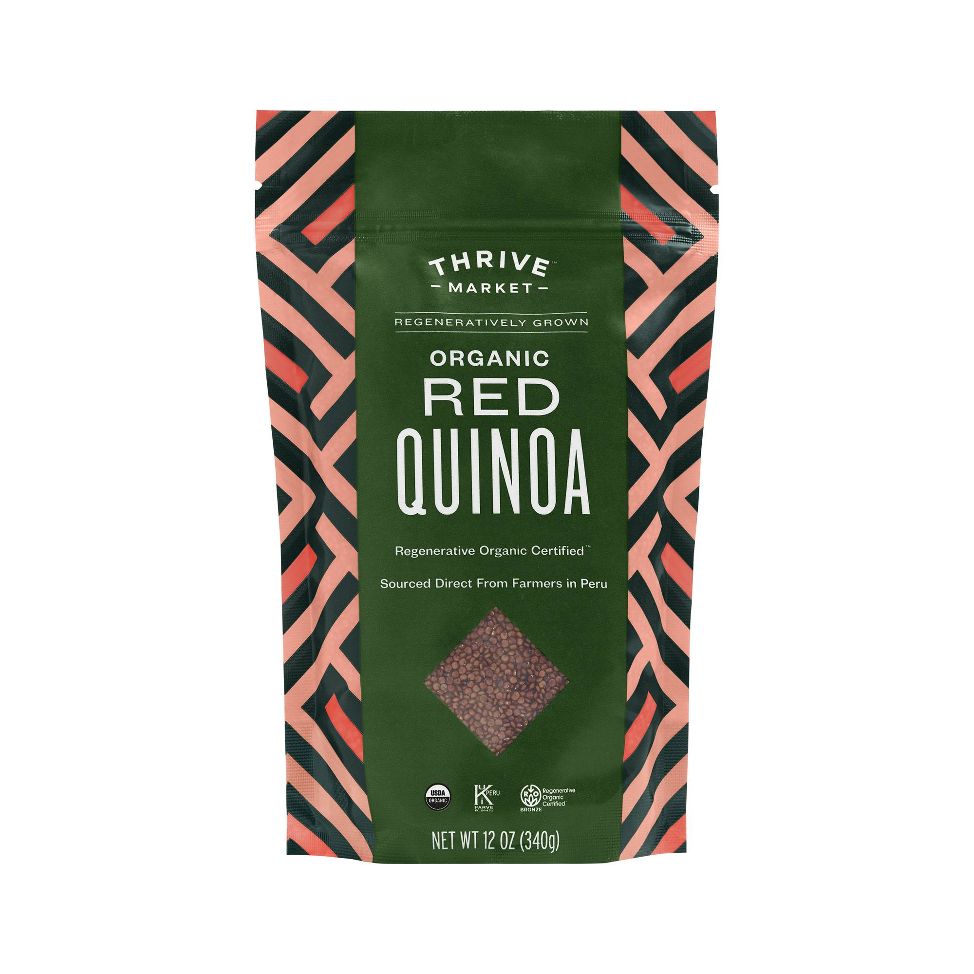 Regeneratively Grown Organic Red Quinoa