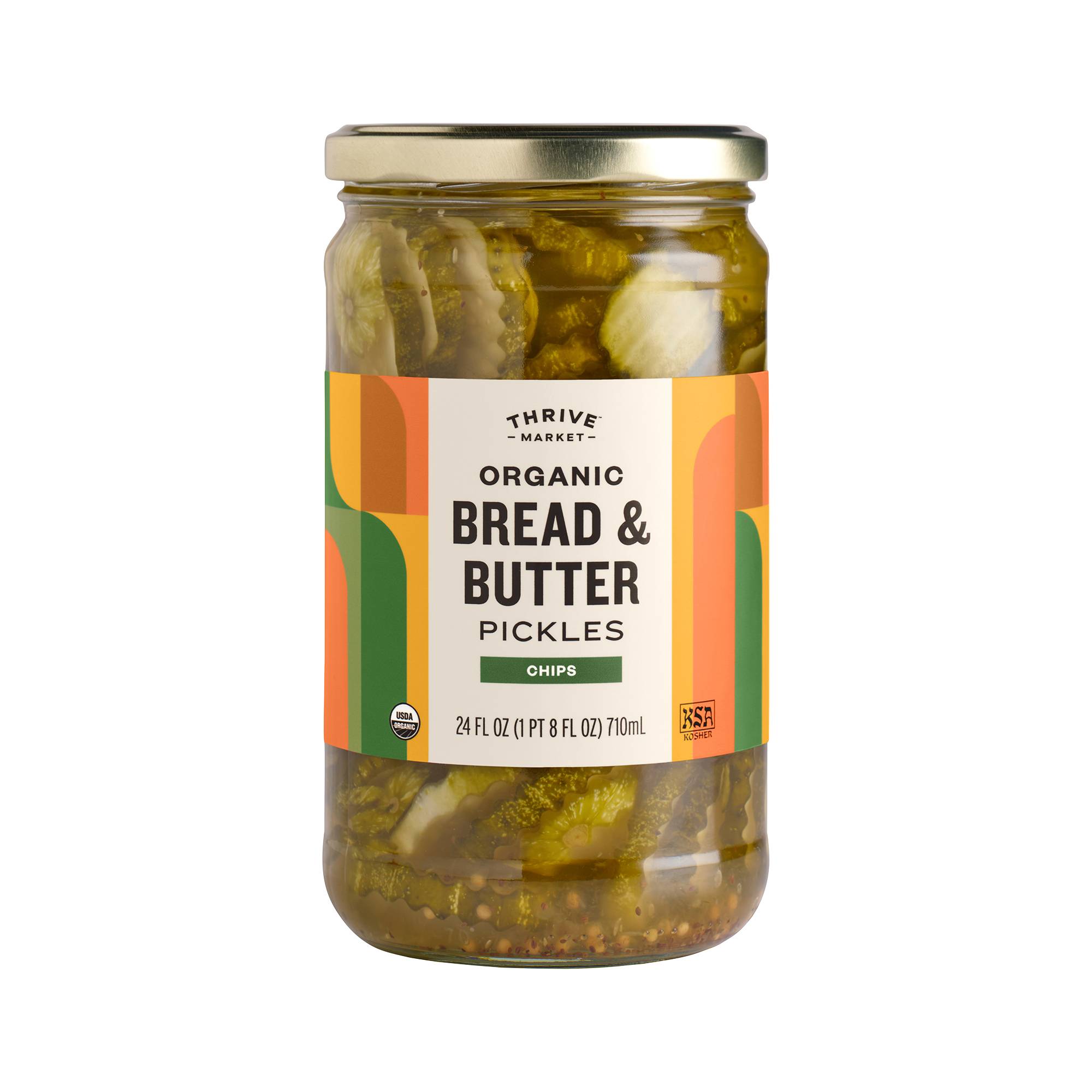 Organic Bread & Butter Pickles, Chips