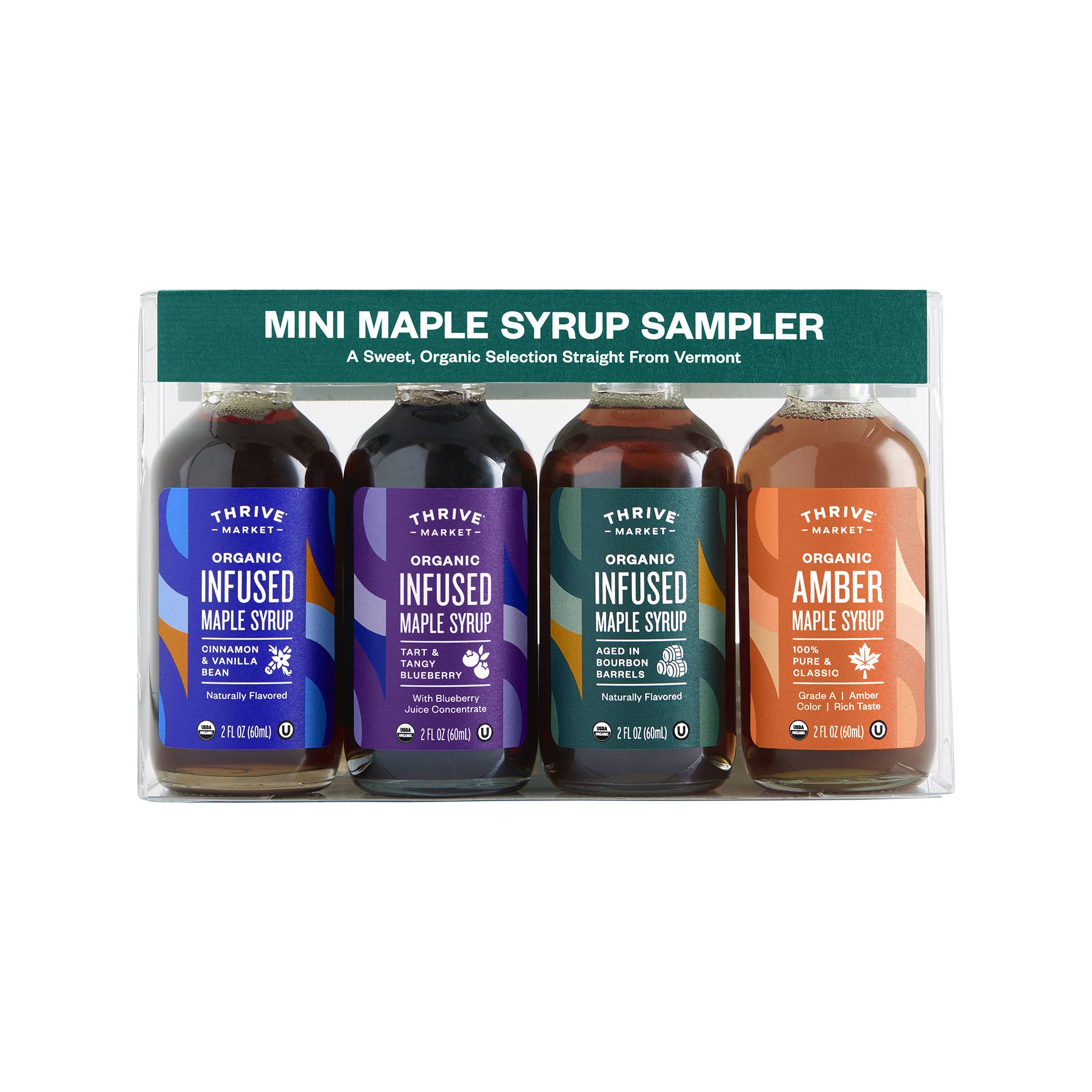 Organic Infused Mini Maple Syrup Sampler