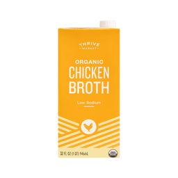 Organic Chicken Broth, Low Sodium