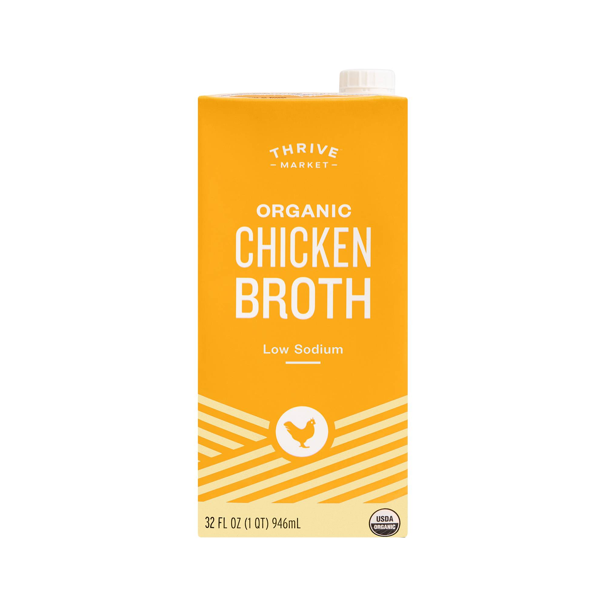 Organic Chicken Broth, Low Sodium