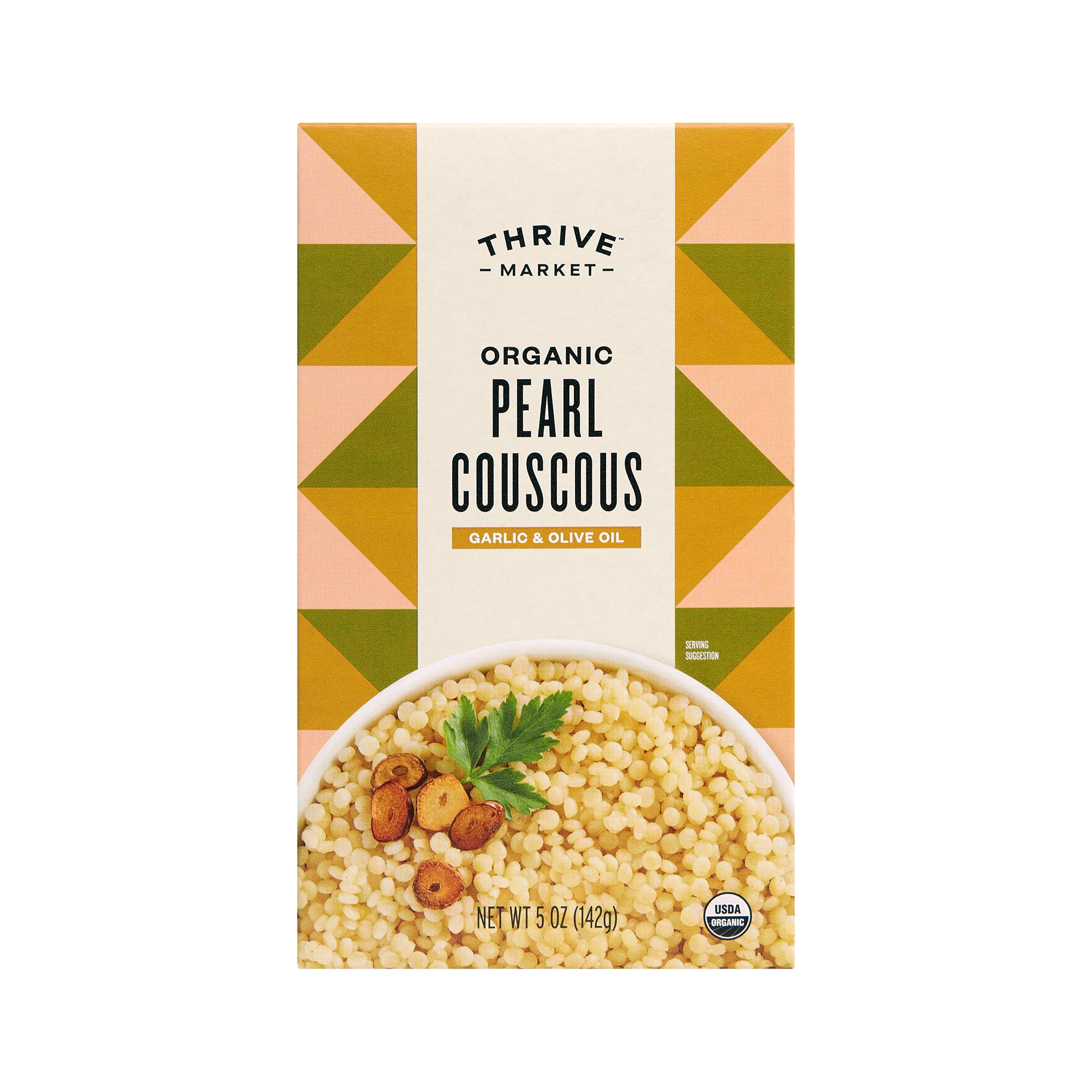 Organic Pearl Couscous, Garlic & Olive Oil