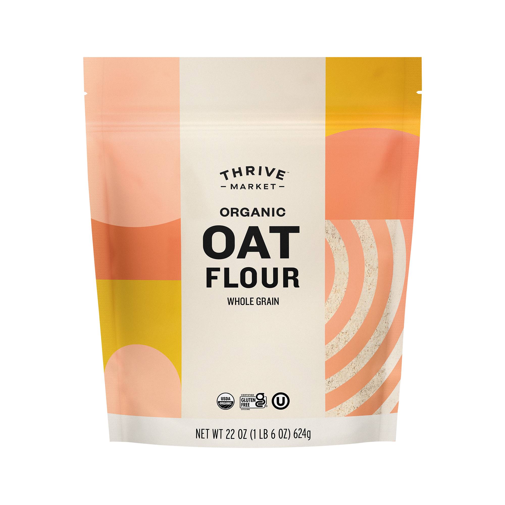 Organic Oat Flour, Whole Grain