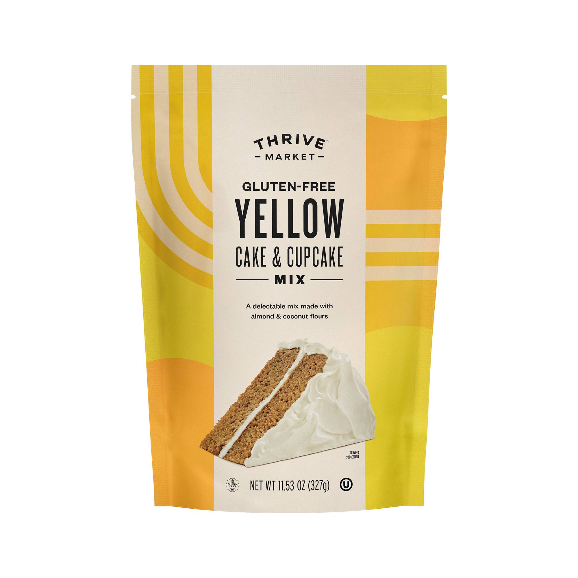 Almond Flour Cake & Cupcake Mix, Yellow