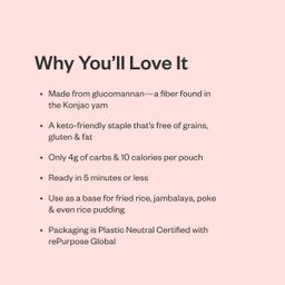 Organic Shirataki Rice, 6 Pack