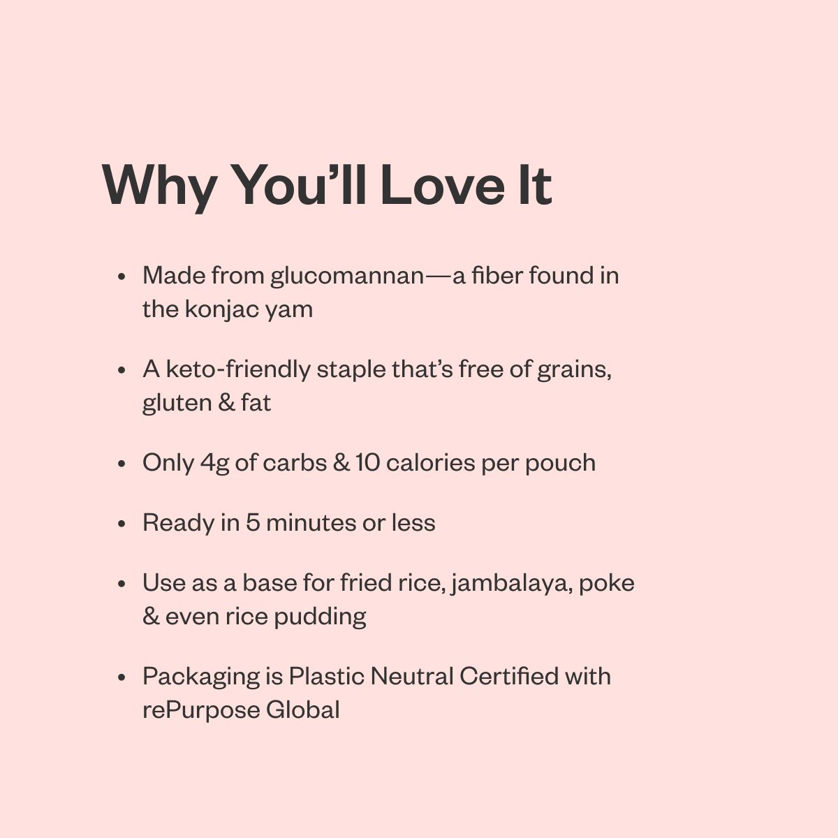 Organic Shirataki Rice