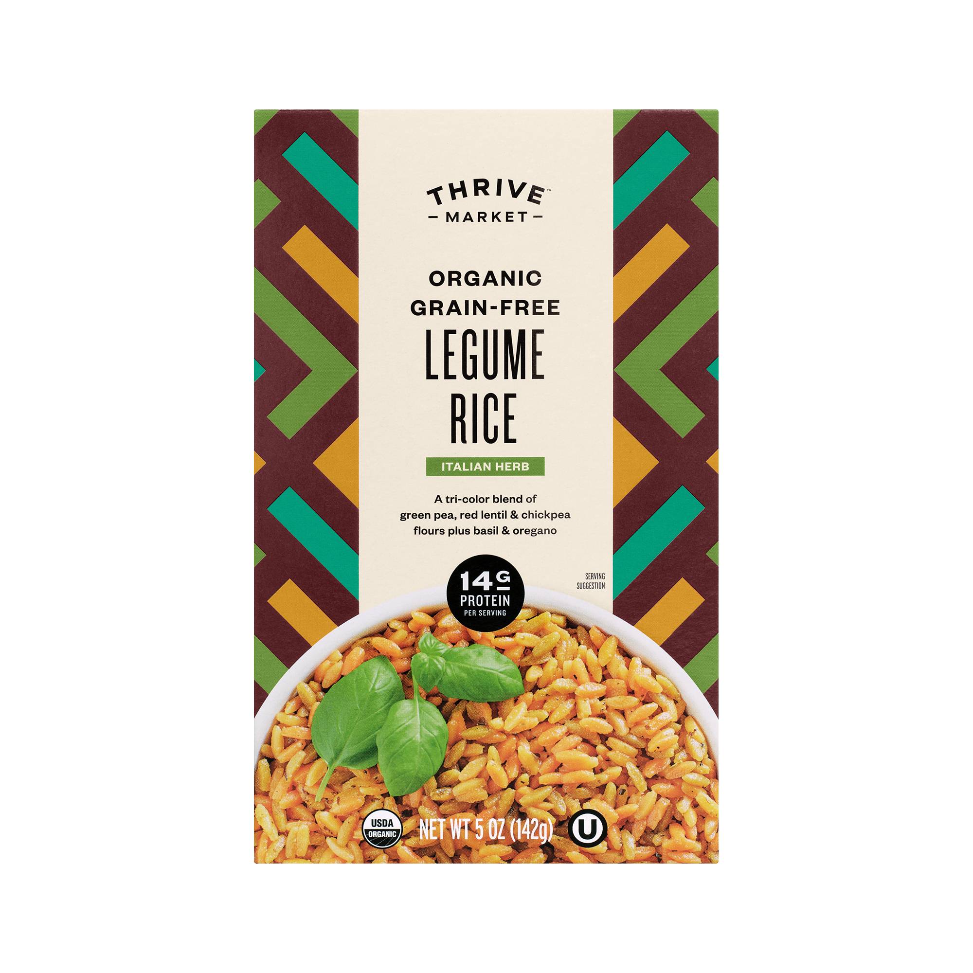 Organic Grain-Free Legume Rice, Italian Herb