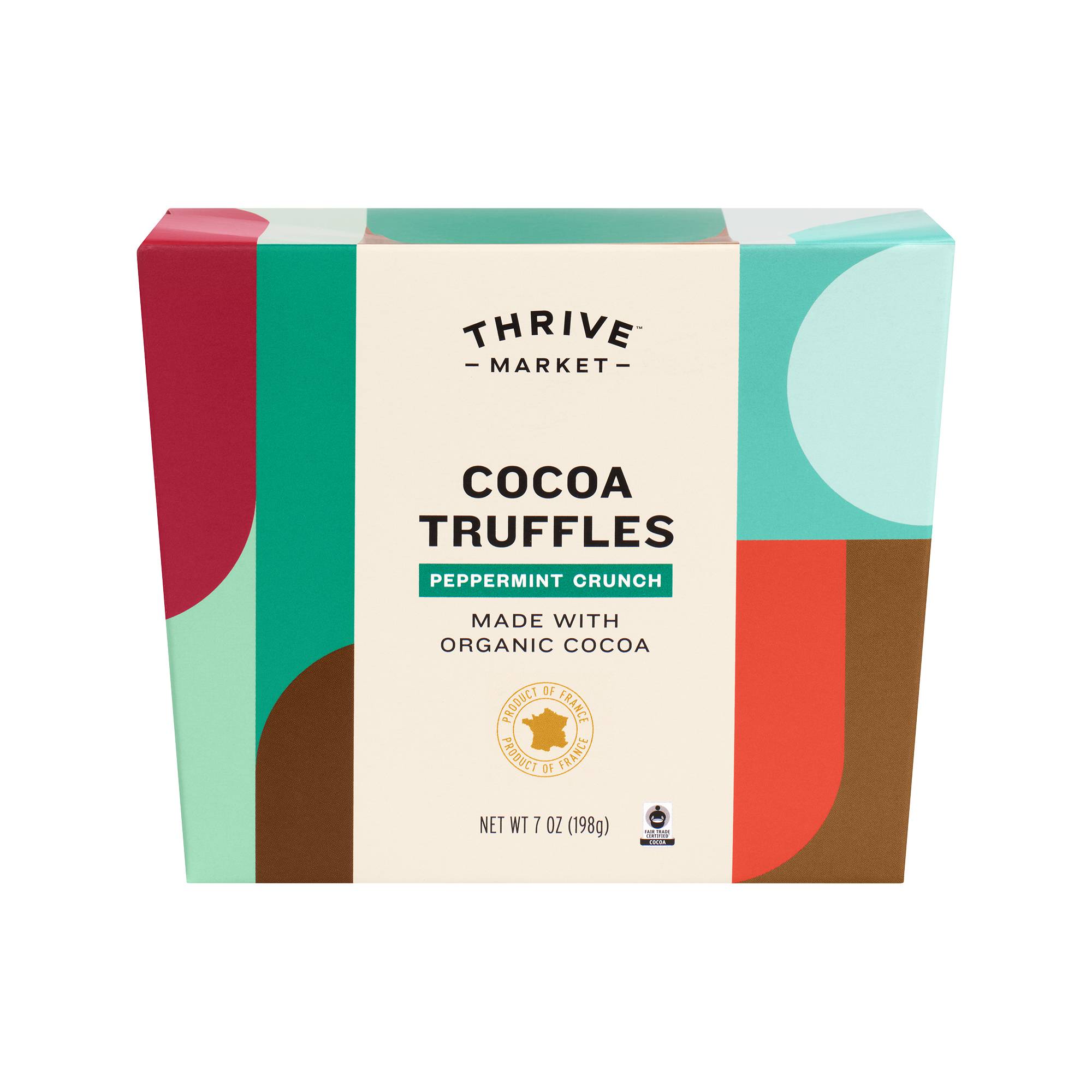 Cocoa Truffles, Peppermint Crunch