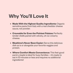 Organic Deluxe Mac & Cheese Shells