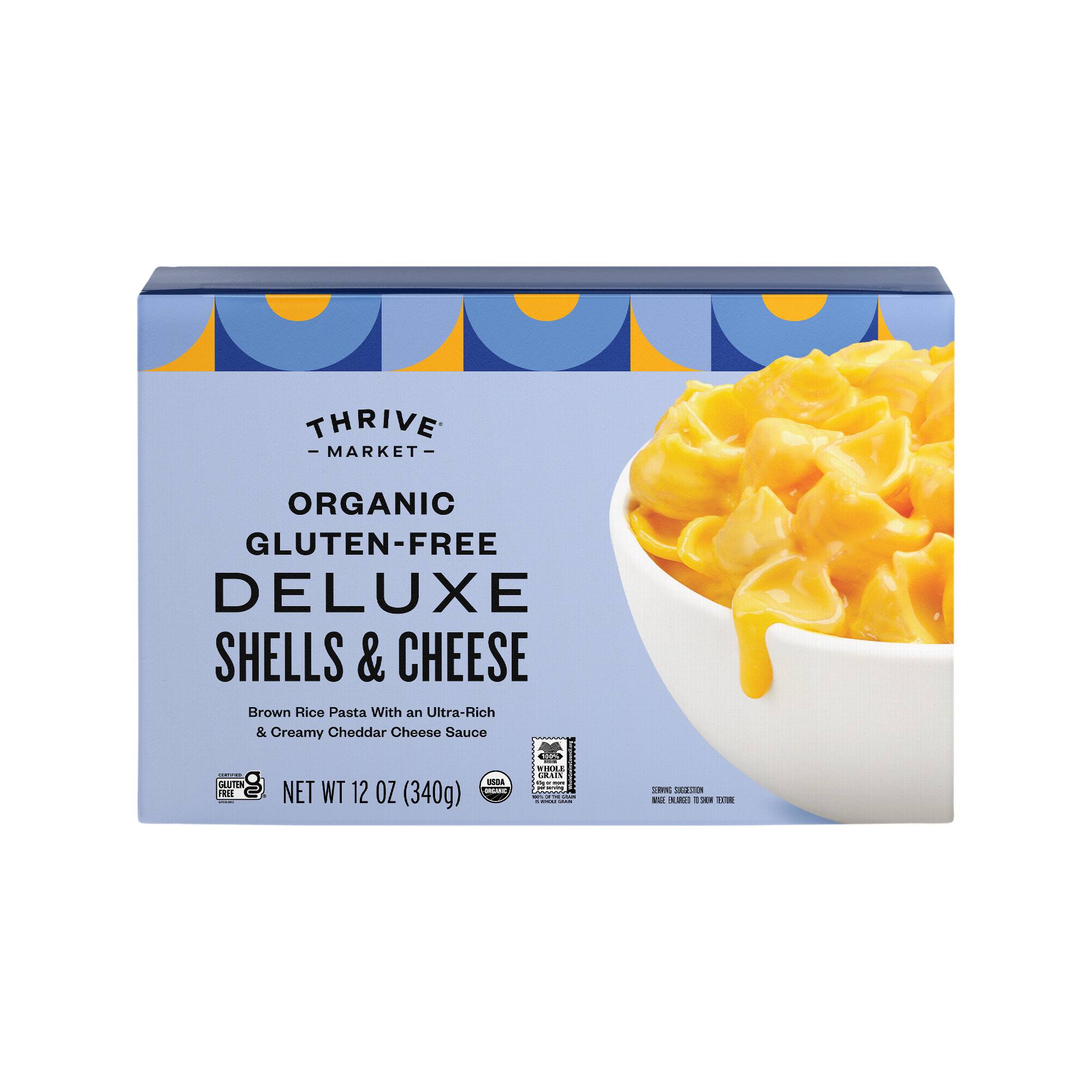 Organic Gluten-Free Deluxe Mac & Cheese Shells