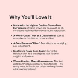 Organic Gluten-Free Deluxe Mac & Cheese Shells