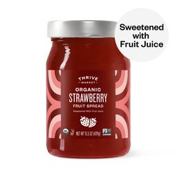Organic Strawberry Fruit Spread