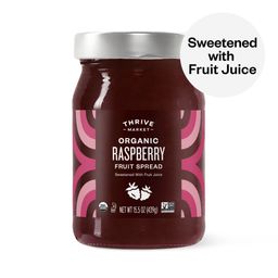 Organic Raspberry Fruit Spread