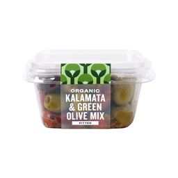 Organic Kalamata & Green Olive Mix, Pitted