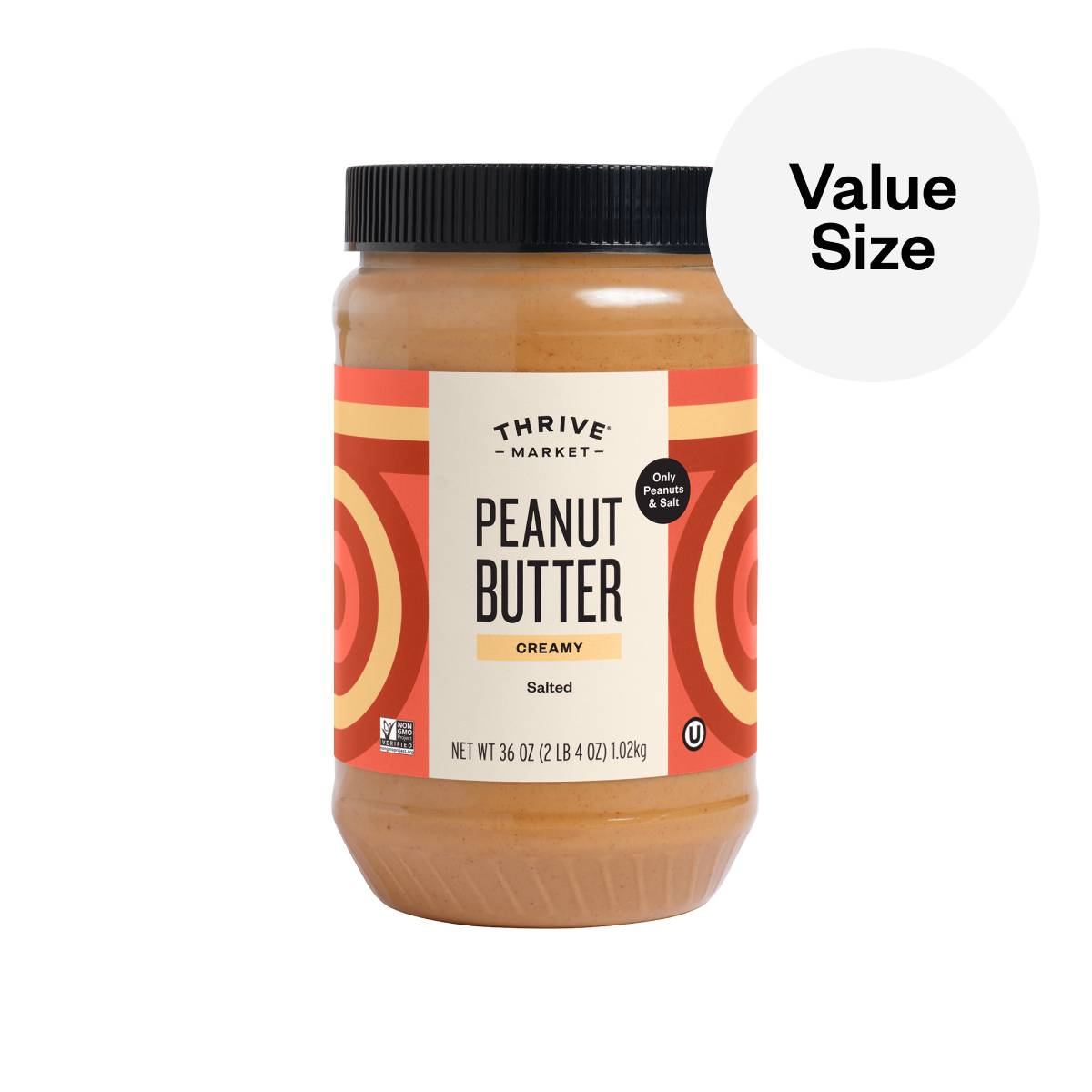 Creamy Peanut Butter, Value Size