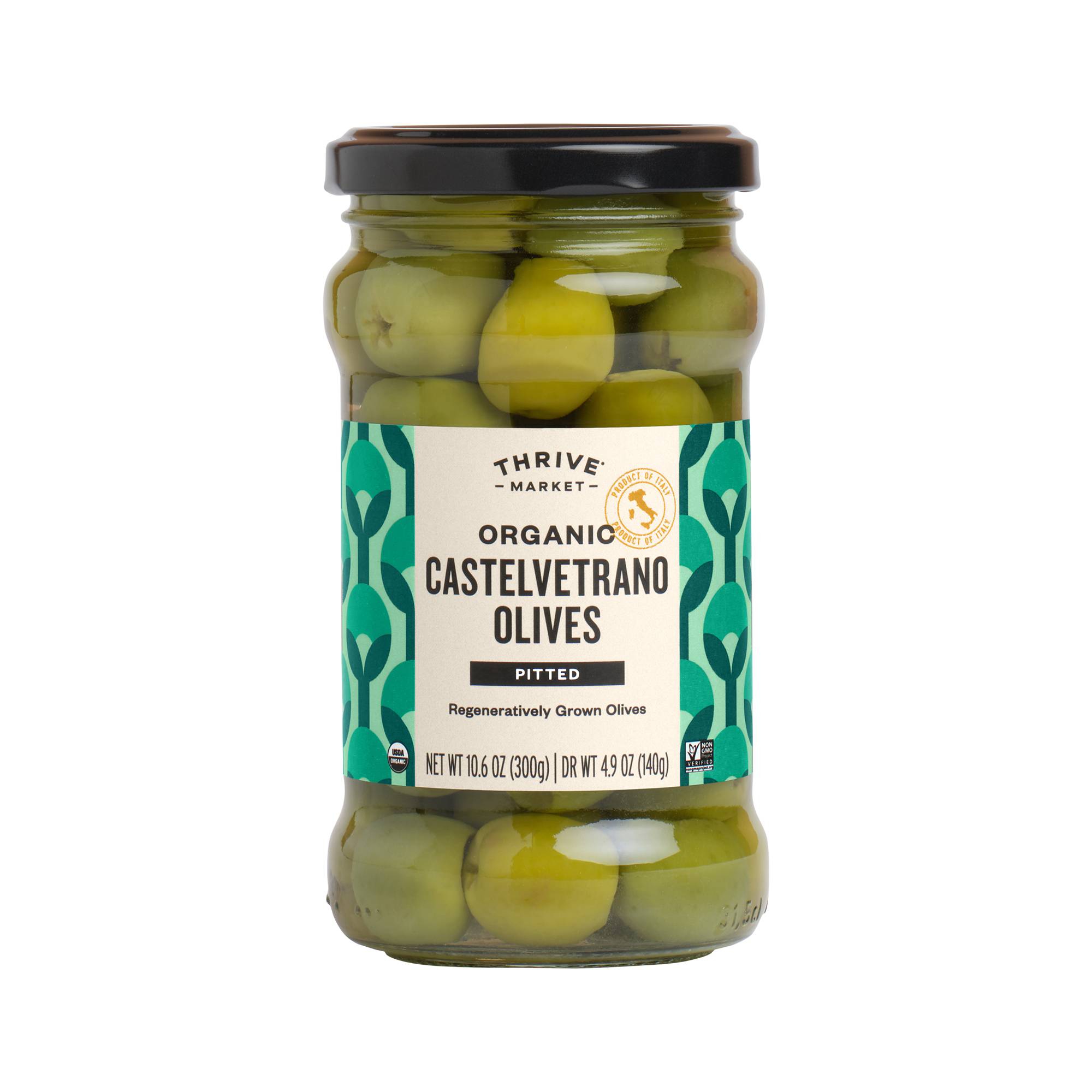 Organic Castelvetrano Olives, Pitted