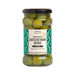 Organic Castelvetrano Olives, Pitted