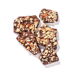 Organic Dark Chocolate Bark, Hazelnut & Almond