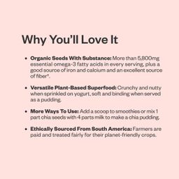 Organic Black Chia Seeds