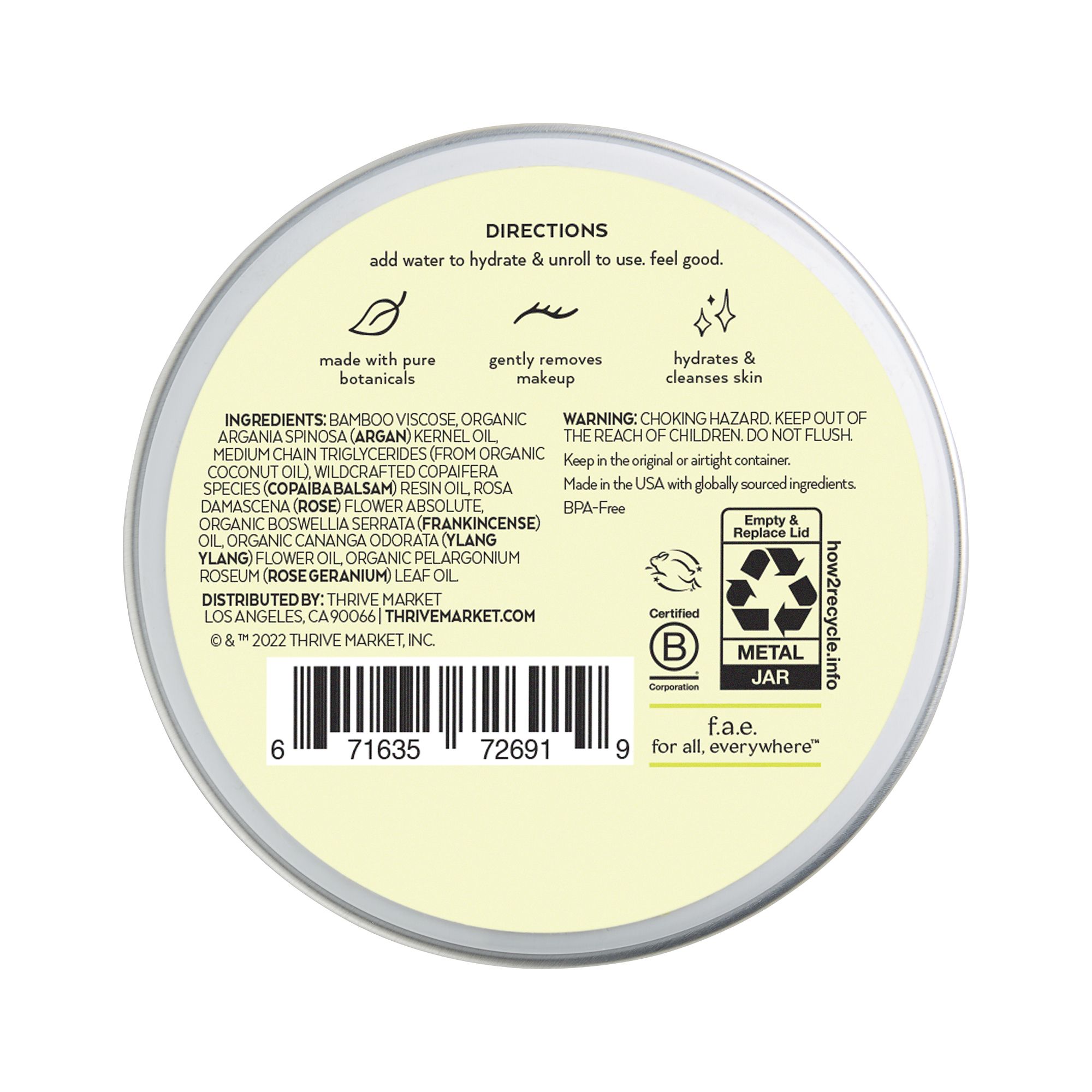 Instant Refresh Face Wipes
