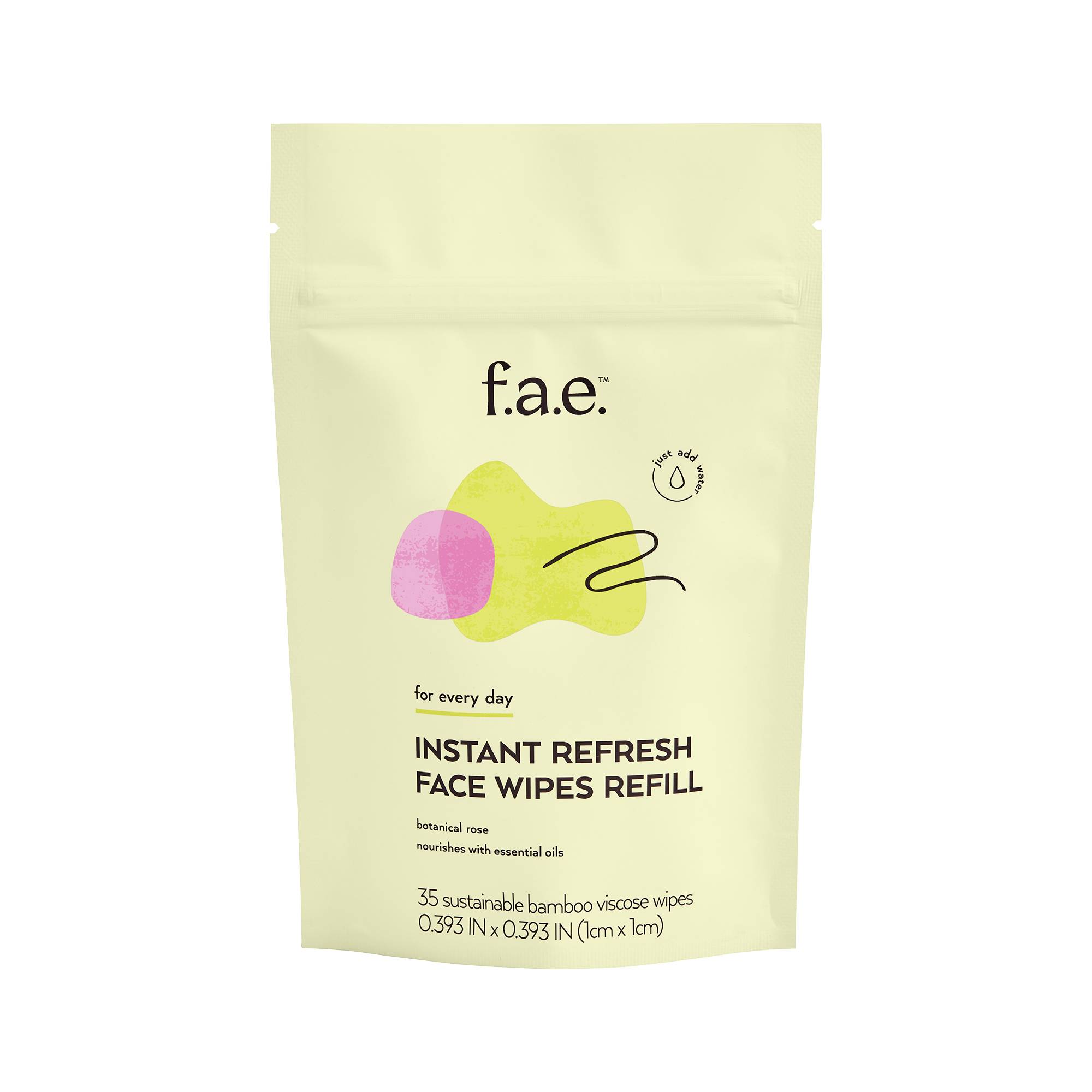 Instant Refresh Face Wipes Refill